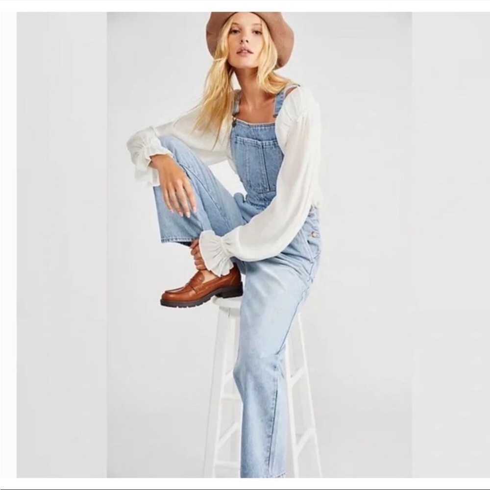 ROLLA’S original high waist straight overalls